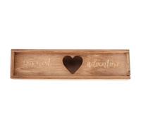 Kichvoe Pregnancy Test Wooden Box Pregnancy Announcement Keepsake Box with Lid Newborn Announcement for Expectant Mothers and Parties