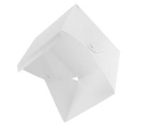 Kichvoe Professional Folding Light Box with LED Lights 20cm Portable Photo Studio Tent Made of Sturdy Abs Material Easy Assembly for Photography and Product Display