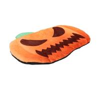 Kichvoe Pumpkin Shaped Cat Mat Dog Bed Halloween Pet Pad Nonskid Soft Material