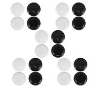 Kichvoe Race Bib Clips Versatile Accessory 10 Pairs with Easy Removal and Hold, and Material Random Color for Running Competitions and Field Run