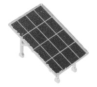 Kichvoe Realistic Miniature Solar Panel Model for Urban Planning and Model Village, Plastic Micro Landscape Accessory for Home and Cosplay Displays, for Photography Prop and Educational