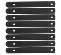 Kichvoe Retractable Belt Barrier Clip and Wall Mounted Receiver for Queue Control Universal Stanchion Belt Connector for Efficient Crowd Management and Space Optimization