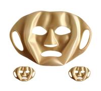 Kichvoe Reusable Easy Attachment and Removal Silicone 3pcs Face Mask Covers with Ear Hook Design, 3d Anti-drop and Anti-wet Features for Facial Skincare and Moisturizing Treatments
