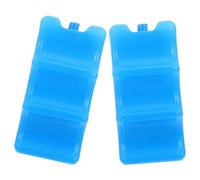 Kichvoe Reusable Ice Packs Large 600ml 2pcs PE Material Cold Packs with Easy Maintenance and Maximized Cold Air Output for Lunch Boxes and Cooler Tote Bags for Outdoor Picnic