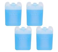Kichvoe Reusable Ice Packs Plastic High-density Resin Material 4pcs with Enhanced Air Circulation for Portable Cooler Boxes and Ice Box Systems for Camping, Office the Go