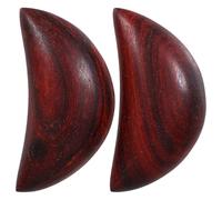 Kichvoe Sacred Sandalwood Divination Cups Wooden Kit for Tarot and Astrology Rituals, 1.5Cm Thickness, for Moon Blocks Divination