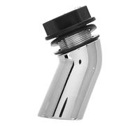 Kichvoe Silver Shower Bracket for Basin Swivel Water Neck Salon Spray Head Faucet Accessory Holder Unique Socket Holder Design for Beauty Salons and Barber Shops