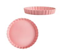 Kichvoe Simple Sushi Plate 10 Inch Round Ceramic Dinner Plate