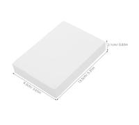 Kichvoe Small Legal Notepad for Office Use with Blank White Paper, Compact and Lightweight Design, Versatile Paper Tablet for Quick Notes and On-the-go Notetaking