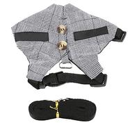 Kichvoe Small Pet Made of Polyester and Cotton and Traction Rope Set with Even Pressure Distribution and Trachea for Hamsters and Bunnies for Small Pets Outdoor Walking