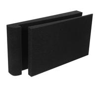Kichvoe Speaker Isolation Pad Acoustic Panel with Shockproof Sponge Material, Antislip Desktop Speaker Shockproof Cushion Reducing Vibrations for Audio Devices and Home Use