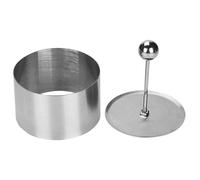 Kichvoe Stainless Steel Onigiri Mold Rice Ball Maker Versatile Baking Function and Easy to Clean Design, for DIY Sushi and Rice Ball Making at Home