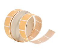 Kichvoe Target Stickers Self-Adhesive Kraft Paper 1000Pcs Square Labels for Shooting Practice and Outdoor Target Board Repair on Glass, Plastic, Acrylic, Cardboard Surfaces