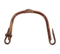 Kichvoe Teapot Handle Replacement Decorative Rattan U-Shape with Heat Insulation and Quick Installation Coffee- Kettle Grip for Tea Ceremony Use