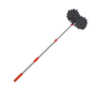 Kichvoe Telescopic Car Mop Car Wash Brush Mop Adjustable Length Retractable Handle Pp and Aluminum Alloy Cleaning Tool for Trucks Dust Removal