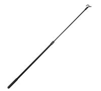 Kichvoe Telescopic Draw Rod for Cordless Window Blinds Pull Rod for Window Shades Down and Up Adjustable Curtain Wand Aluminum Alloy Vertical Blind Stick - 14-24inch