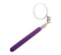 Kichvoe Telescopic Inspection Mirror with Adjustable Sizes and Extendable Handle, Round Metal and Design 360 Degree for Vehicle and Car Chassis for Automotive Repair and Welding