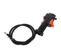 Kichvoe Throttle Trigger Handle for Trimmers and Brush Cutters, Plastic Lawn Mower Part High Reliability and Easy to Install, Suitable for Lawn Mower Use
