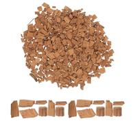 Kichvoe Toasted French Oak Chips Enhances Wine Complexity Versatile Toast Levels of Oak Chips 100g Bag for Wine Brewing and Home Winemaking for Aging Red and Home Brewing Supplies