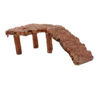 Kichvoe Turtle Basking Platform for Aquarium Tank Colored Wood Log Habitat Décor Aquatic Turtle Accessories and Climbing Reptile Ramp