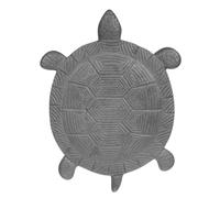 Kichvoe Turtle Decorative Lawn Walkway Stone Ornament Stepping Stone Cast Iron with Weather Resistant and Anti-slip Surface for Garden and Outdoor Pathways