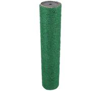 Kichvoe Vertical Cat Scratching Post with Green Hemp Rope 40cm Height X 8cm Diameter Wooden Scratcher for Indoor Cats and Kittens Decorative Floor Scratching Pole