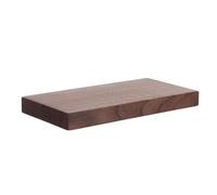 Kichvoe Walnut Wood Board for DIY Projects and Arts, Brown Wood Material Smooth Finish and Easy to Sand Surface, Plain Wooden Blocks for Furniture Making and Crafting