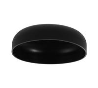 Kichvoe Waterproof Silicone Speaker Case Cover for Boat Dash Radio and Loudspeaker, round Black Speaker Dust Cap with Accessible Function Keys and Convenient Installation for Truck