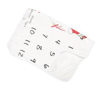 Kichvoe White Flannel Newborn Photography Prop Blanket Soft Suitable for Hundred's Day Banquet Or Full Mouth Dining Photography Sessions