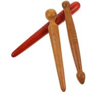 Kichvoe Wood Reflexology Sticks 3Pcs for Foot & Hand Acupressure Therapy with Smooth Surface for Massage