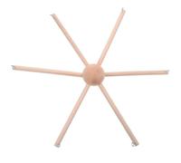 Kichvoe Wooden Wind Chime Stand Arms DIY Frame for Boy Girl Hanging Decorations Wood Decorative Stand Nursery Mobile Holder