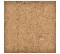 Kichvoe Worm Blanket Pad Jute Fiber Mat for Reptile Terrarium Pet Lizard Bedding Substrate Liner