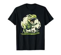 Kick a Goal with This Awesome Soccer Dinosaur Outfit T-Shirt