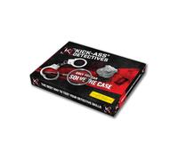 Kick-Ass Detectives Detective Mystery Game - Crime Investigation with Case Files, Audio Evidence & Real Police Documents - Board Game for 1-6 Players