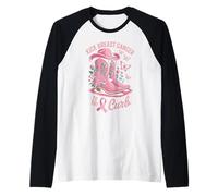 Kick Breast Cancer to The Curb Breast Cancer Awareness Gifts Raglan Baseball Tee