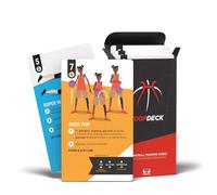 Kick Deck HoopDeck Basketball Training Cards - 52 Cards to Improve Skills, Ball Handling, Shooting, Ability, Fitness and Agility - at-Home Basketball Drills for All Skill Levels and Ages