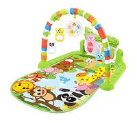 Kick & for Play Piano Gym for Play Mat Toy for W / Cartoon Rattles Tummy for Time Baby Teether & Padded Fo for Floor for Playing for Infants Toys Piano