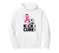 Kick for the Cure Breast Cancer Awareness Soccer Football Pullover Hoodie