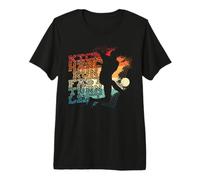 Kick Hard - Run Fast - Turn Left Premium T-Shirt