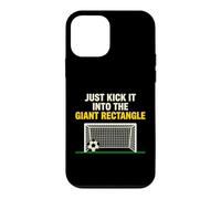 Kick It Into The Giant Rectangle Soccer Player Case for iPhone 12 mini