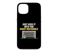 Kick It Into The Giant Rectangle Soccer Player Case for iPhone 13