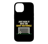 Kick It Into The Giant Rectangle Soccer Player Case for iPhone 14