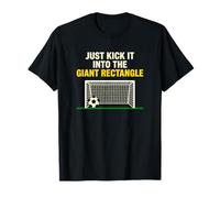 Kick It Into The Giant Rectangle Soccer Player T-Shirt