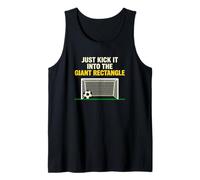 Kick It Into The Giant Rectangle Soccer Player Tank Top