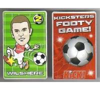 KICK magazine KICKSTERS football playing card Arsenal JACK WILSHERE