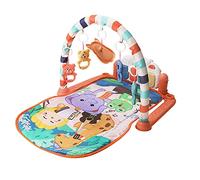 Kick 'n for Play Piano Gym Musical for Play Mat for Baby Tummy for Time Activity Centers with Hanging Rattles Gen Baby Play Mat Non Toxic Foldable Baby Playmat Activity Gym for with