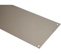 Kick Plate Satin Stainless Steel Finish Door Protection Includes Screws No Holes