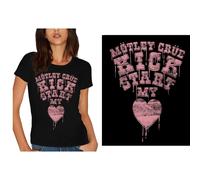 Kick Start My Heart T-Shirt Motley Crue Black M