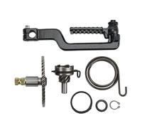 Kick Starter Idle Gear Kit, GY6 50CC 80CC Scooter Moped Kick Start Lever Shaft Set, Heavy Duty Iron Replacement for 139QMB P139QMB 4 Stroke Engine, Complete Assembly with Anti Slip
