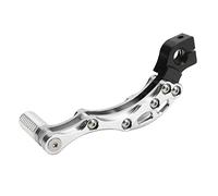Kick Starter Start Lever High Strength Aluminum Alloy, Universal Accessory for Motorcycle Scooter -, Easy Installation, Durable Replacement (Silver)
